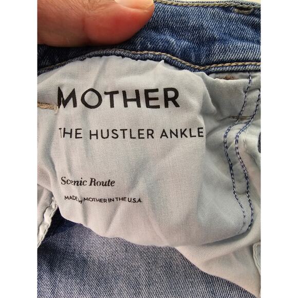 MOTHER The Hustler Mid-Rise Ankle Jeans size 27 - Picture 9 of 9